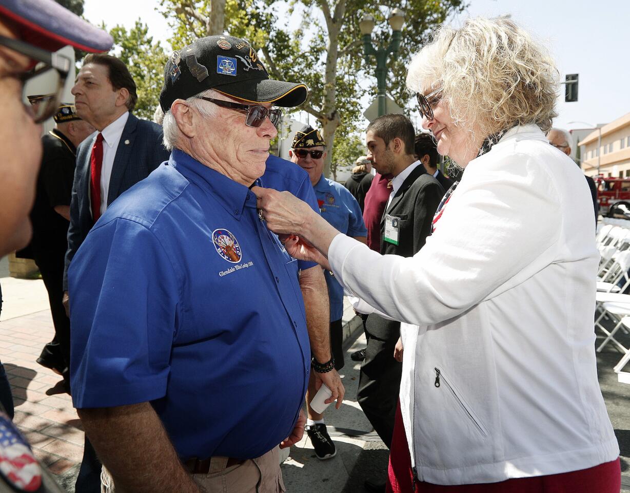 Photo Gallery: Memorial Day ceremony at Veterans Memorial in Glendale