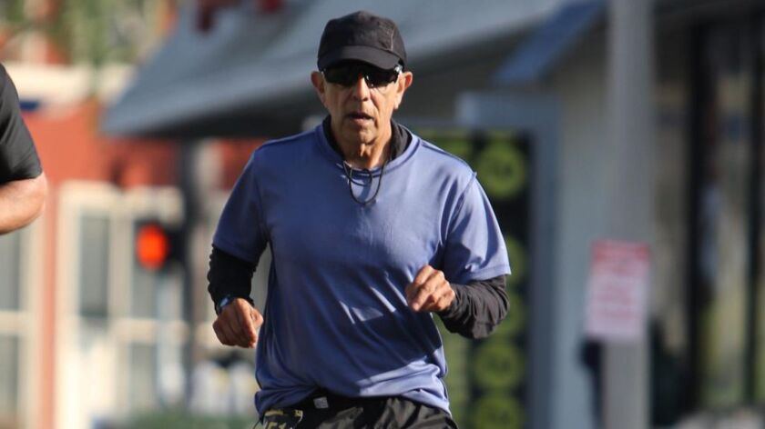 Los Angeles Marathon officials disqualified Frank Meza's result from the 2019 race.