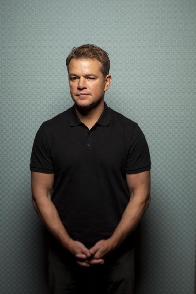 Matt Damon from the film "Ford v Ferrari"