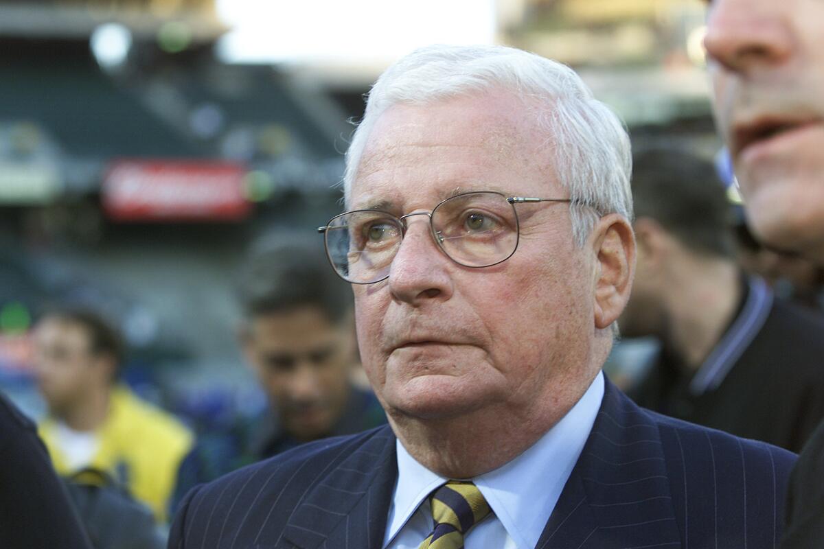 Baltimore Ravens owner Art Modell died in 2012. Police have opened an investigation into a Cleveland Browns fan who is shown on video urinating on Modell's grave.