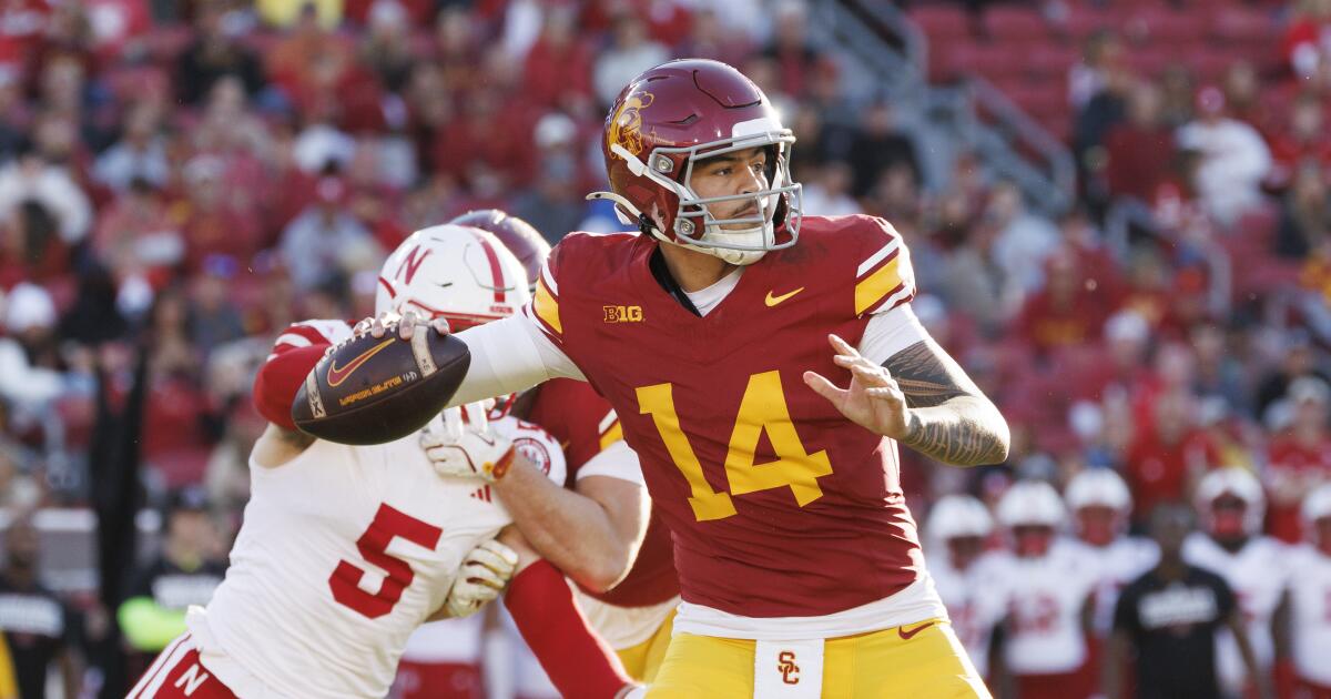南加州大学的起始 QB 计划可能不会涉及转会门户 南加州大学的起始 QB 计划可能不会涉及转会门户
