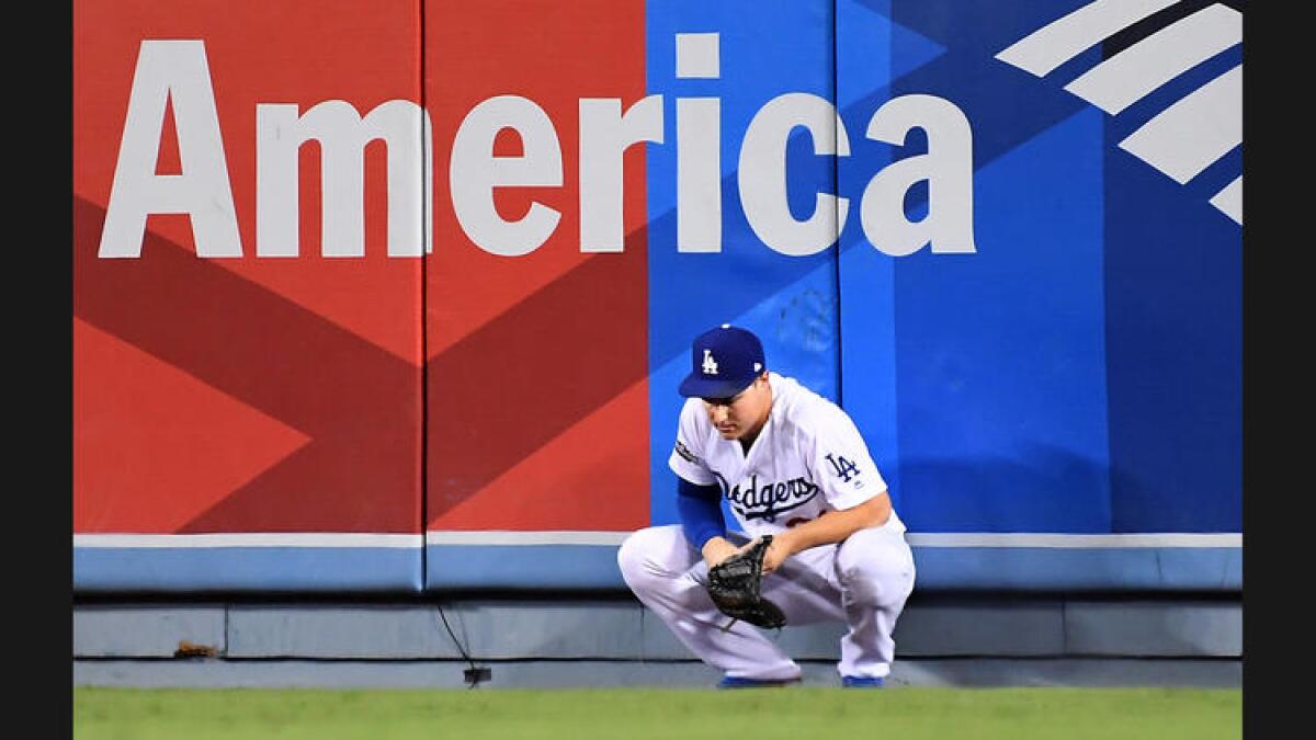 It wasn't a good night for Joc Pederson and the Dodgers.