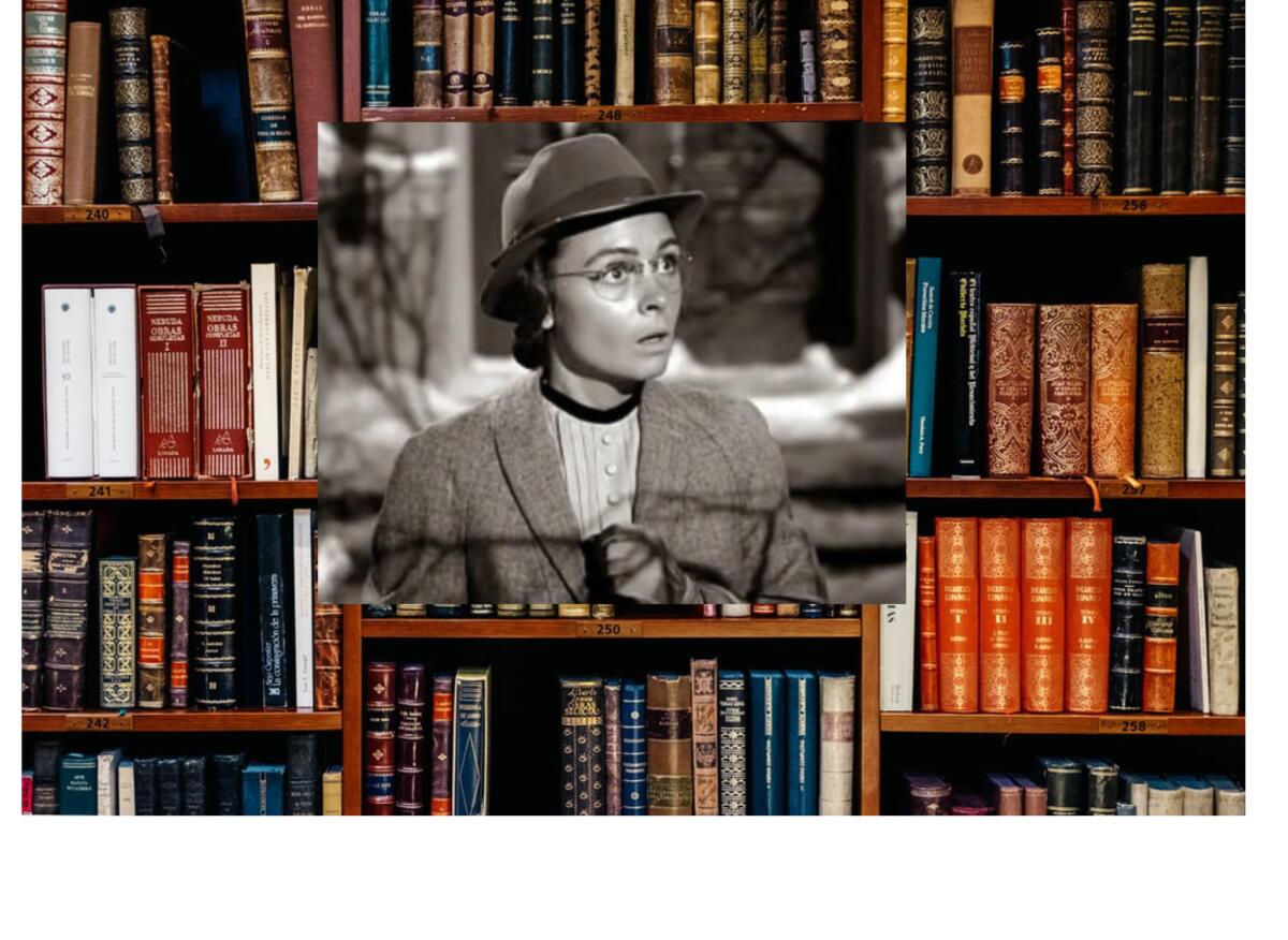 "She's at the Library" is a "fun, feminist take" on "It's a Wonderful Life," writer Dori Salois says.