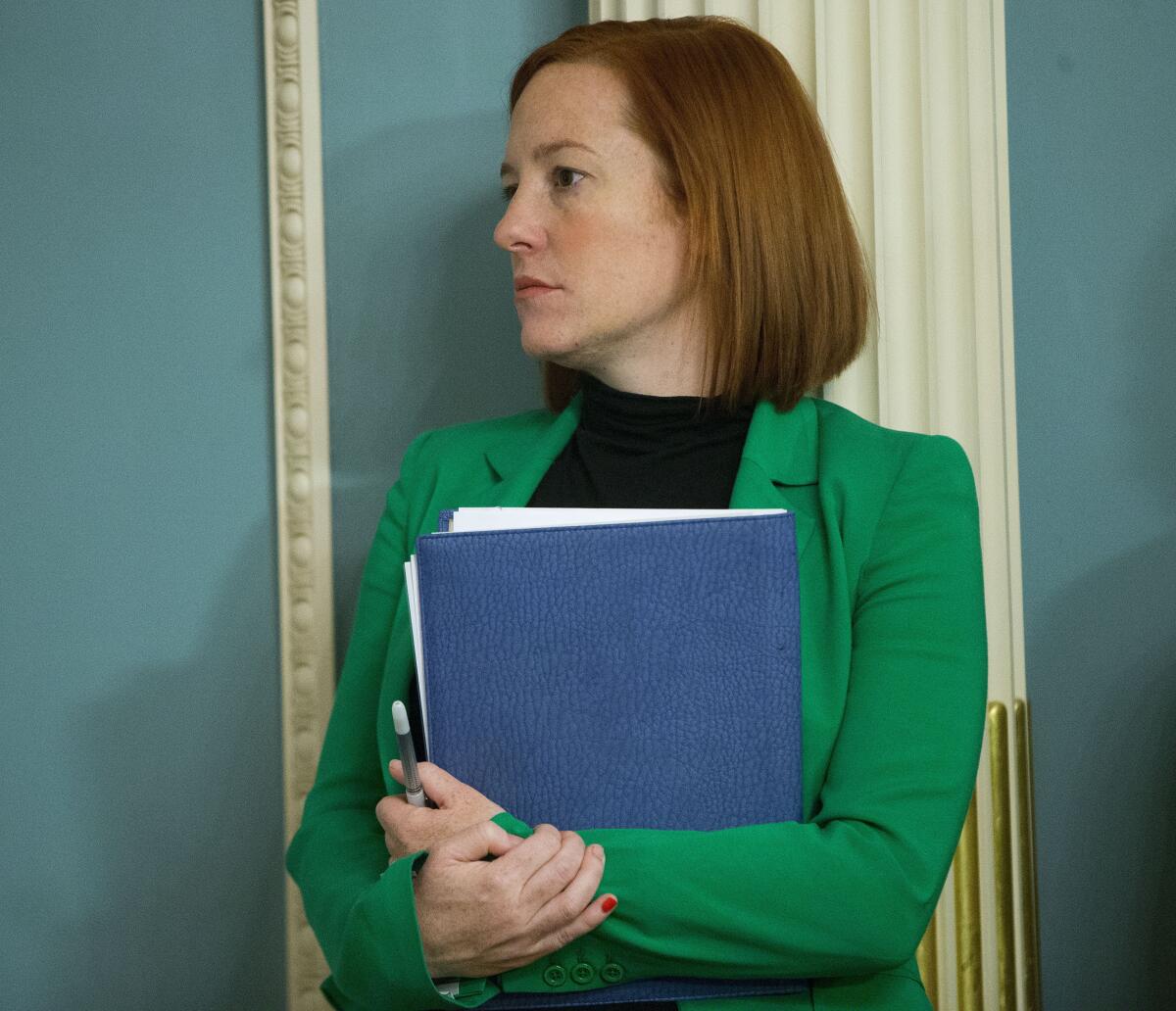 Jen Psaki, portavoz del Departamento de Estado