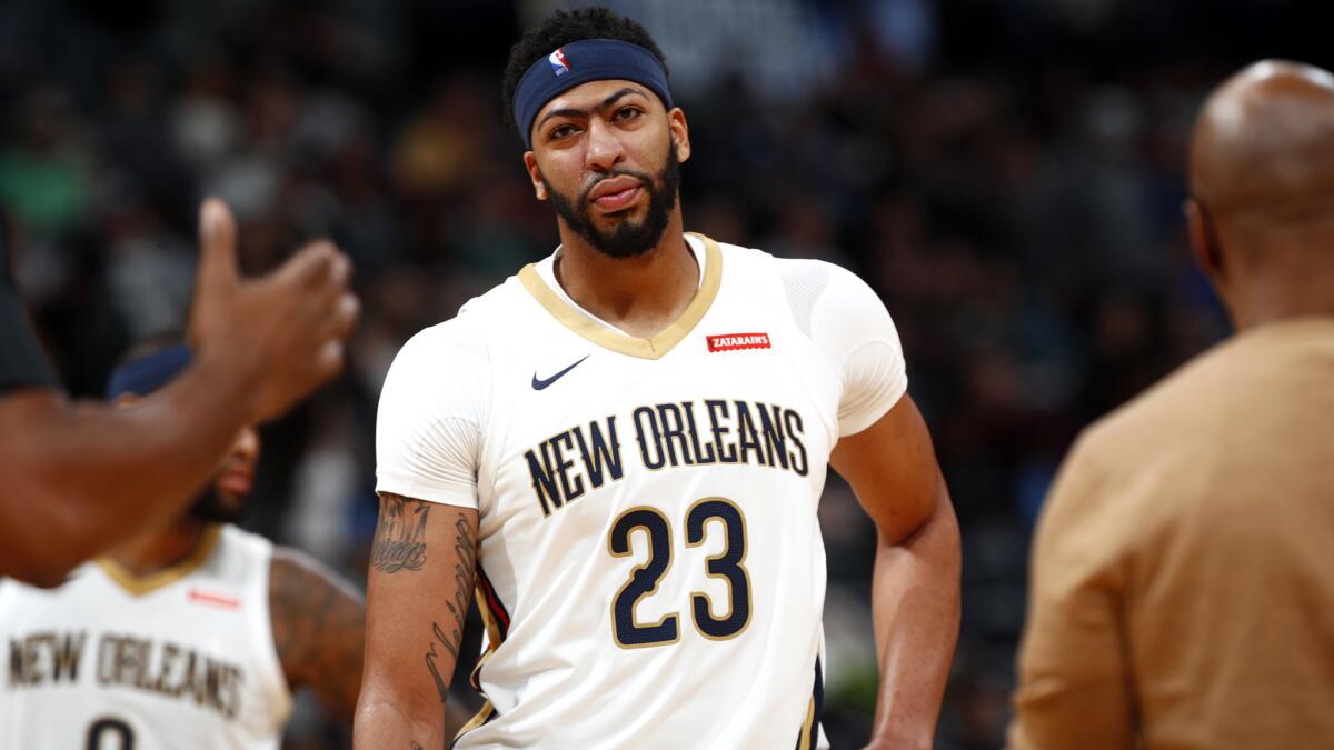 All-Star forward Anthony Davis has been to the playoffs with the Pelicans just once in his previous five seasons.