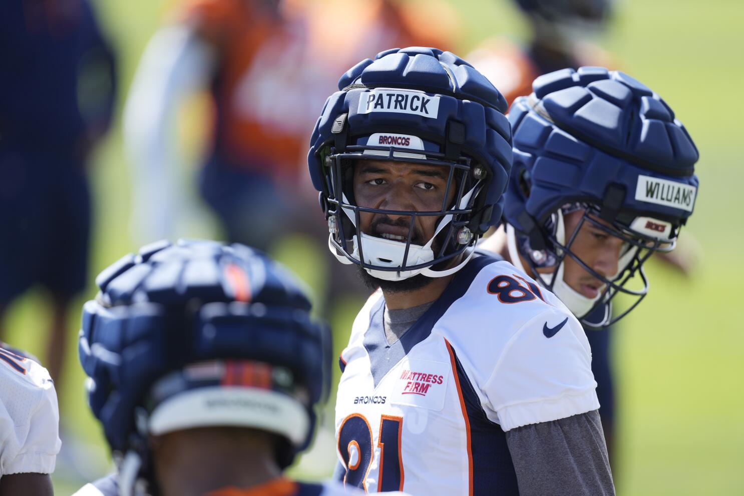 Broncos' Tim Patrick injures left Achilles tendon after missing