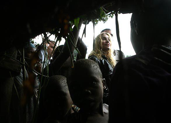 Madonna visits Salaza