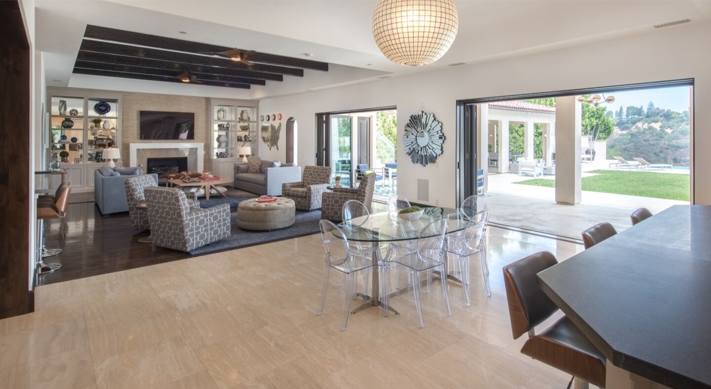 The indoor-outdoor floor plan.