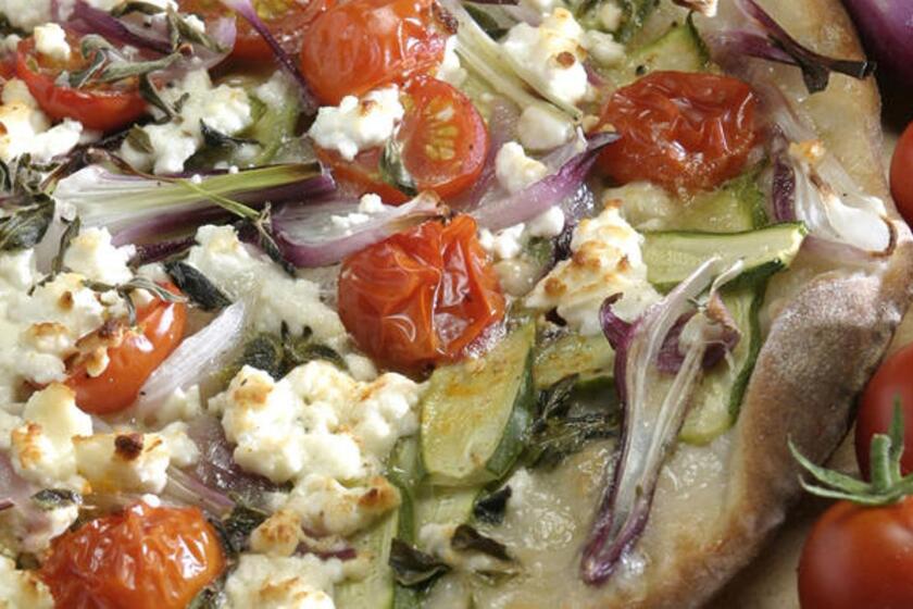 Recipe: Market vegetable pizza