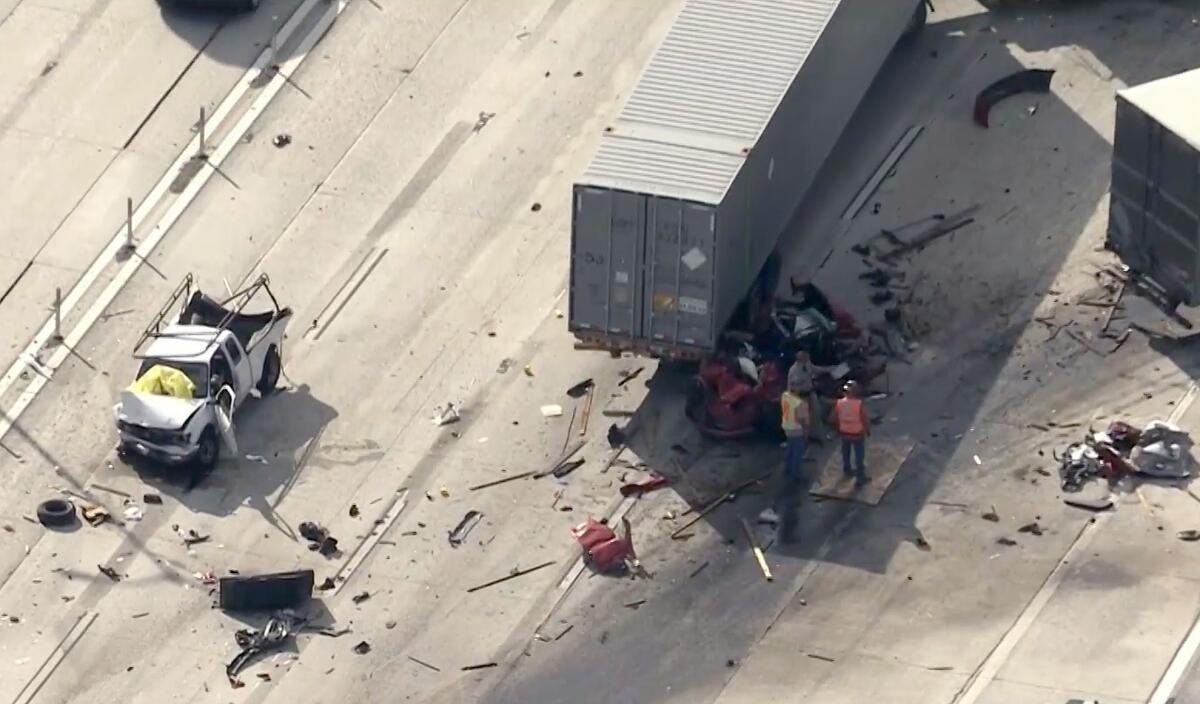 Los Angeles Truck Accident Lawyer: Your Guide to Seeking Justice and Compensation 3 3 dead in fiery SoCal freeway crash. Man arrested on suspicion of ...
