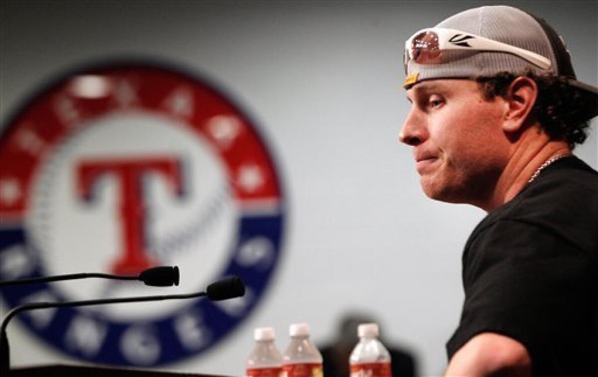 With Josh Hamilton aching, what are the Rangers' options in left