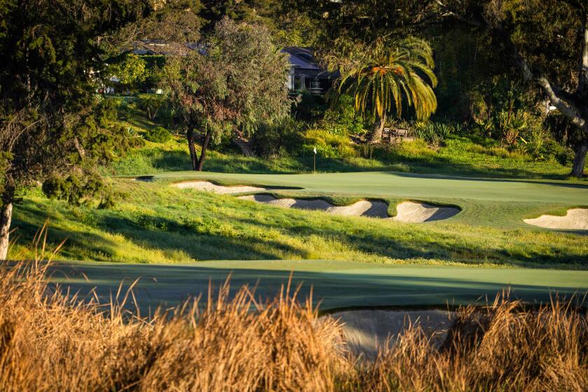  The No. 3 hole at the La Costa Resort & Spa's North Course. 