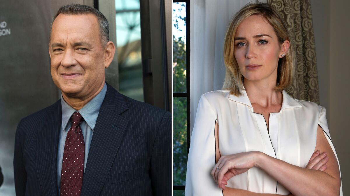 Tom Hanks and Emily Blunt will both host "Saturday Night Live" this season.