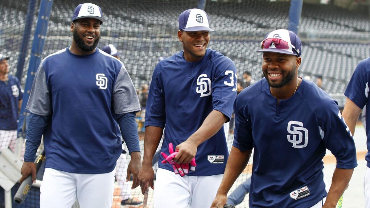 Talking with  Padres rookie outfielder Franmil Reyes - The San Diego  Union-Tribune