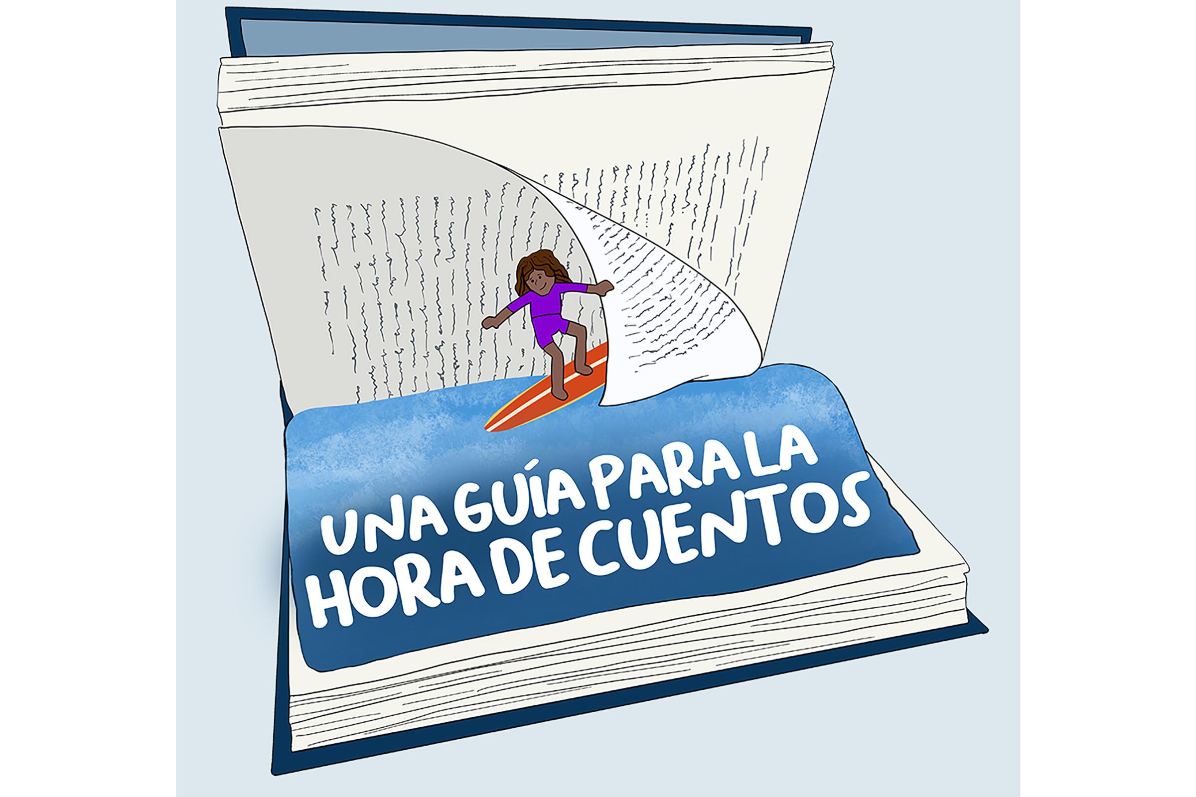 Reading by 9 logo, una guía para la hora del cuento.