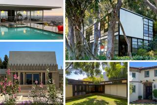 A collage of various homes in the iconic LA Homes POI. 