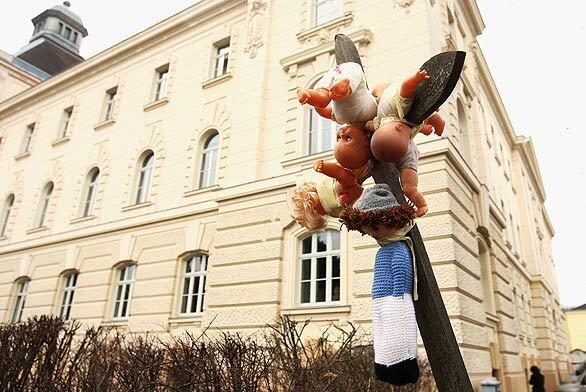Austria incest trial - doll
