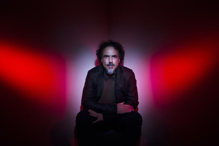 Academy Award-winning filmmaker Alejandro G. I?árritu brings his VR experience "Carne y Arena" to LACMA. (Robert Gauthier / Los Angeles Times)