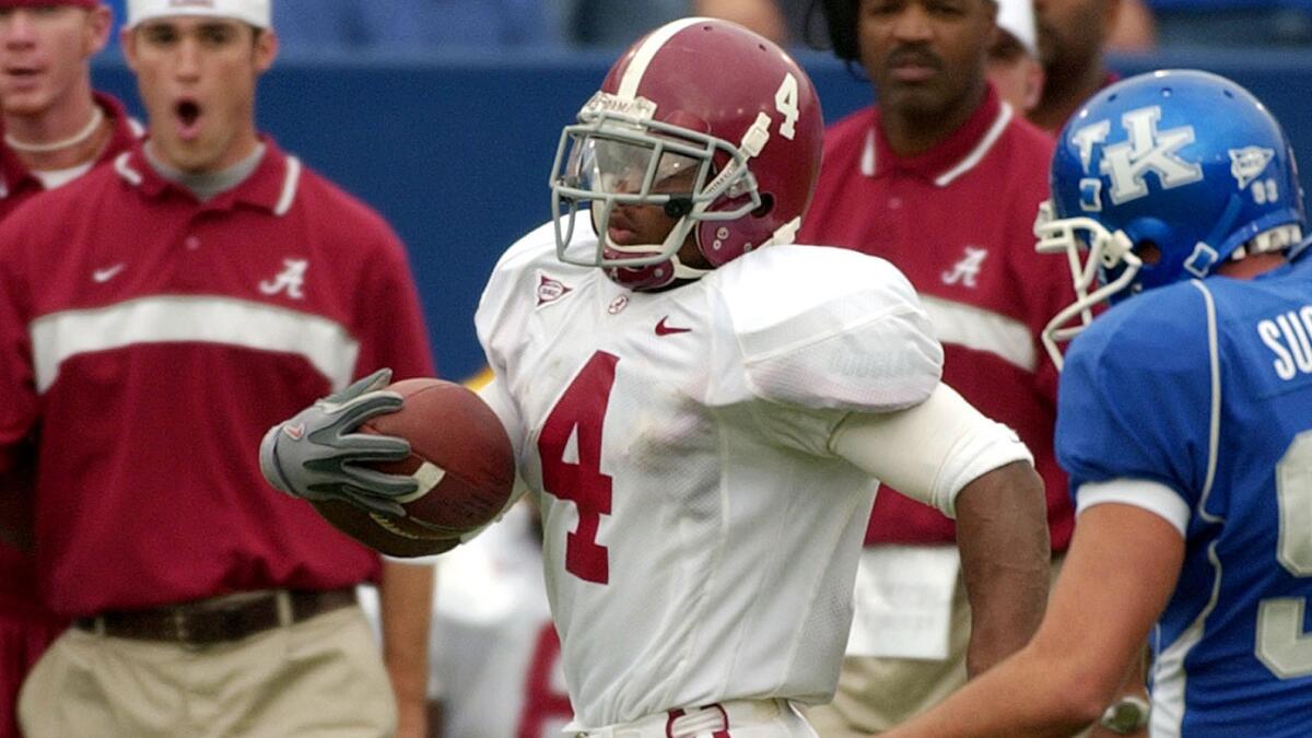 Former Alabama wide receiver Tyrone Prothro took the stand Wednesday as a plaintiff in an antitrust lawsuit against the NCAA.