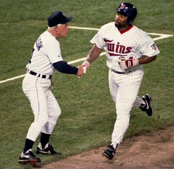 Sparky Anderson & Kirby Puckett
