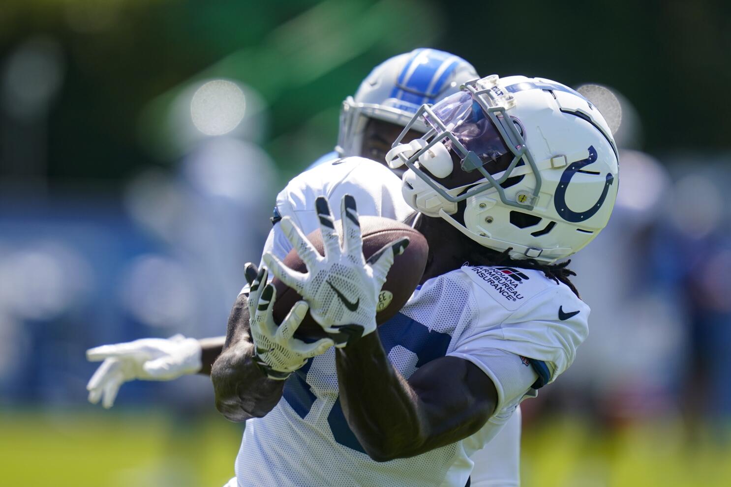 Colts rookie WR Michael Pittman shows ability to make contested catches