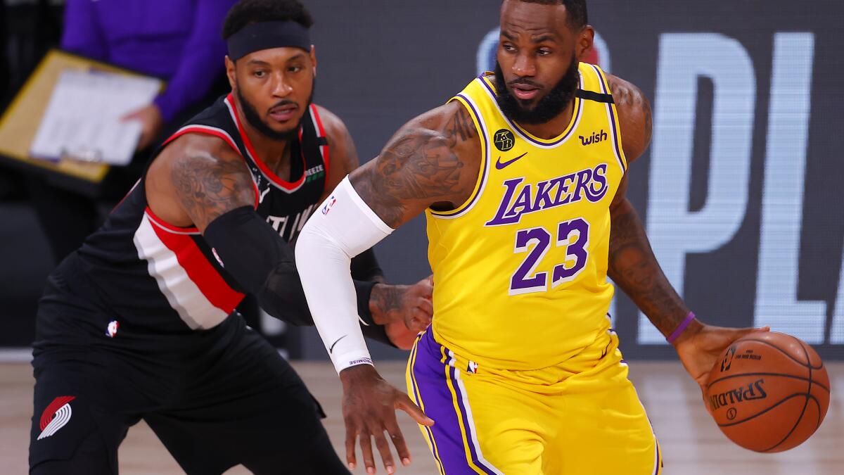 L.A. Lakers, Carmelo Anthony fail to make NBA playoffs: 'We can't