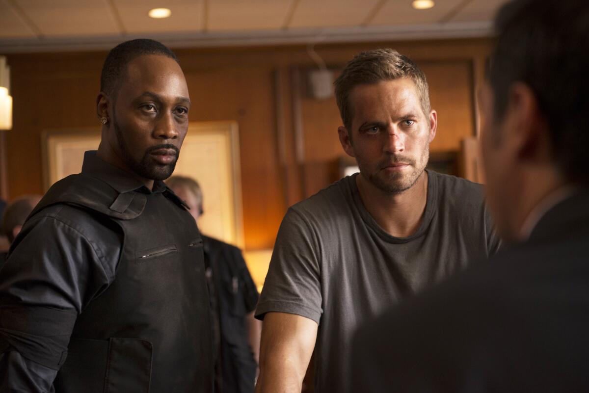 Rza and Paul Walker in "Brick Mansions."