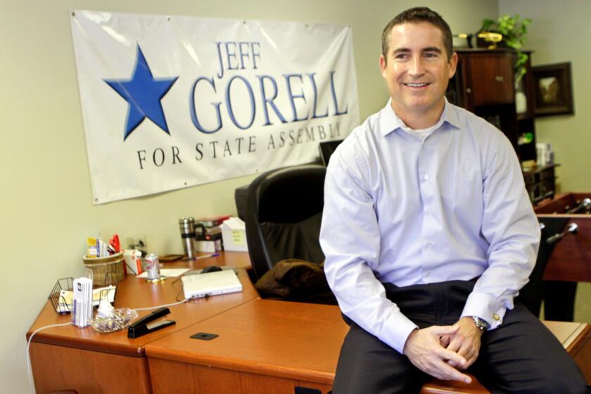 Assemblyman Jeff Gorrell challenged freshman Rep. Julia Brownley (D-Oak Park) for Congress.