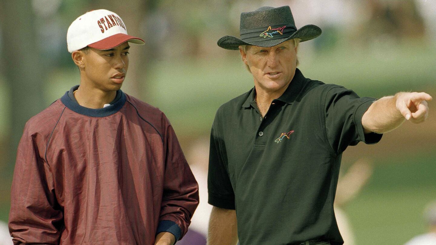 Tiger Woods, Greg Norman