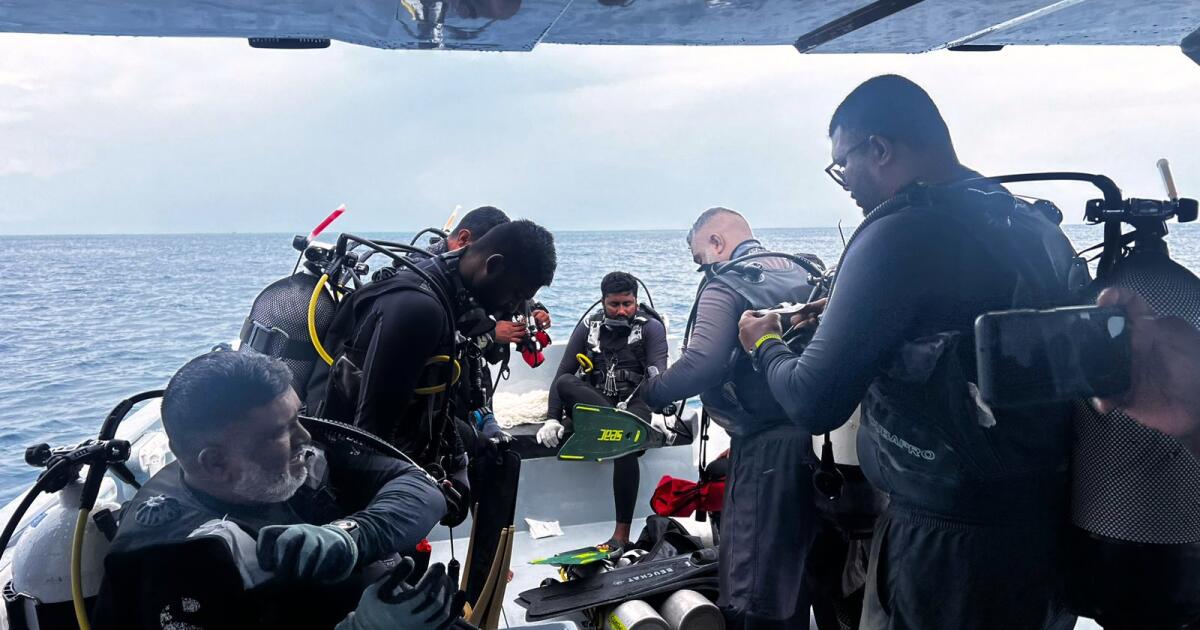 Un plongeur militaire meurt aux Maldives à la recherche des corps de 4 personnes