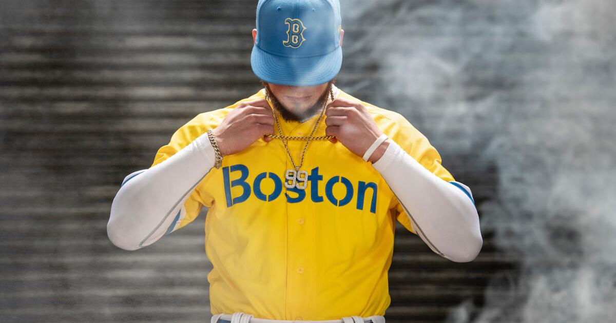 MLB rumors: Red Sox can wear yellow City Connect jerseys in playoffs – NBC  Sports Boston