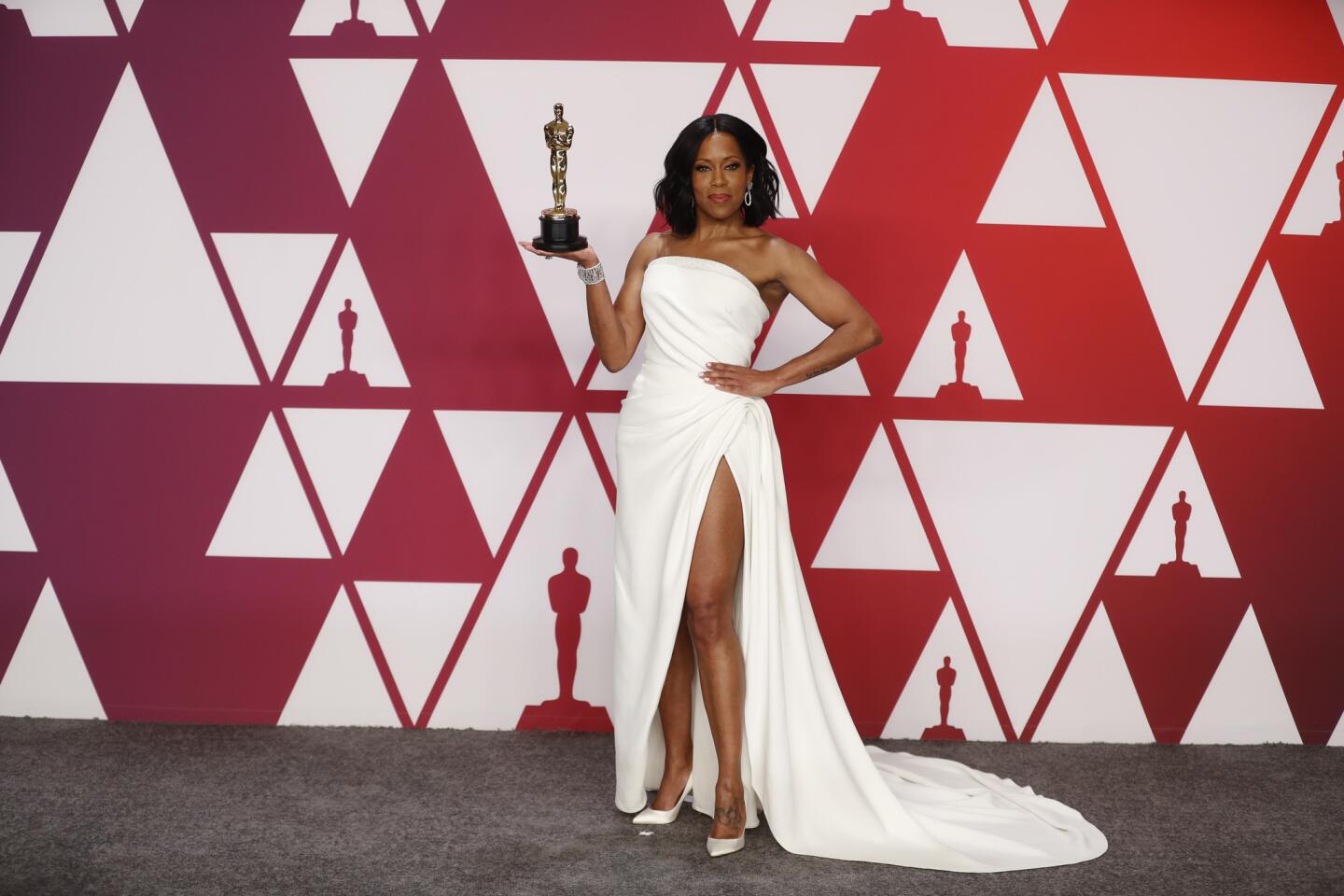 Regina King, winner for supporting actress in "If Beale Street Could Talk."