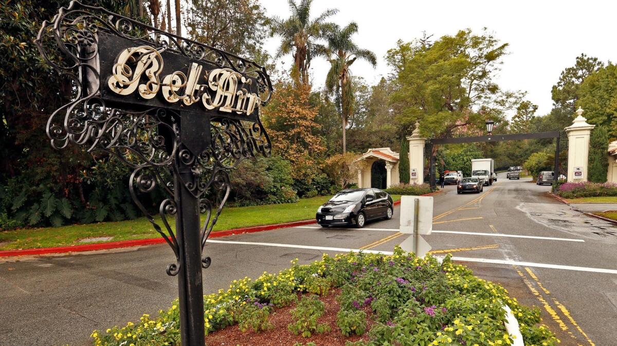 Bel-Air residents have included Judy Garland, Elizabeth Taylor and Alfred Hitchcock.