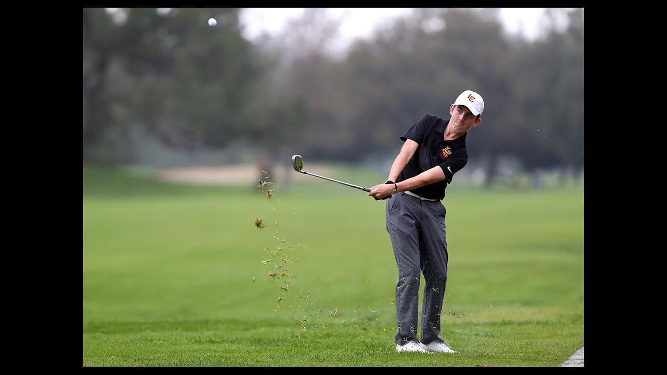 Photo Gallery: La Canada High golfer Ricci in CIF SCGA championship at Brookside Golf Club
