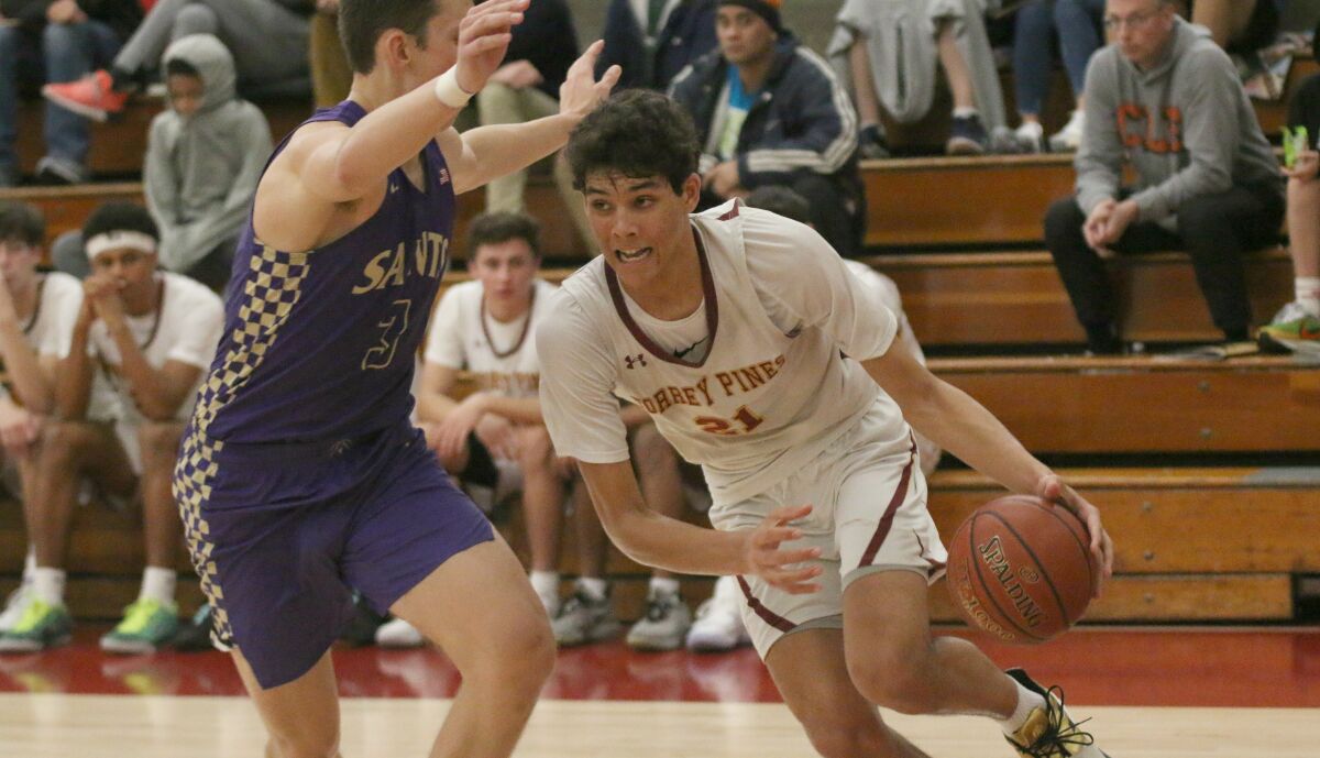Brandon Angel is a senior leader for defending champion Torrey Pines.