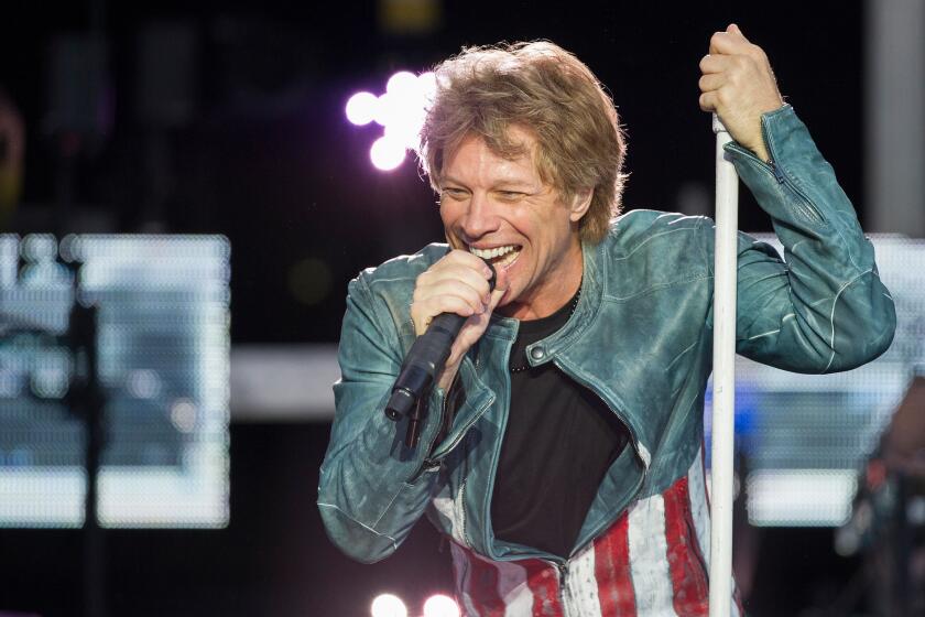 Jon Bon Jovi performs in Munich, Germany, on May 18, 2013.
