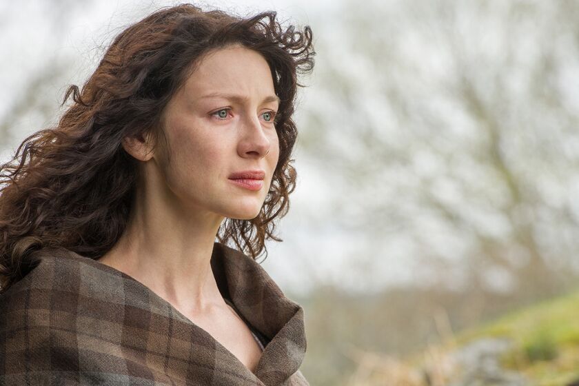 Caitriona Balfe stars in a new season of the lavish period drama "Outlander" on Starz.