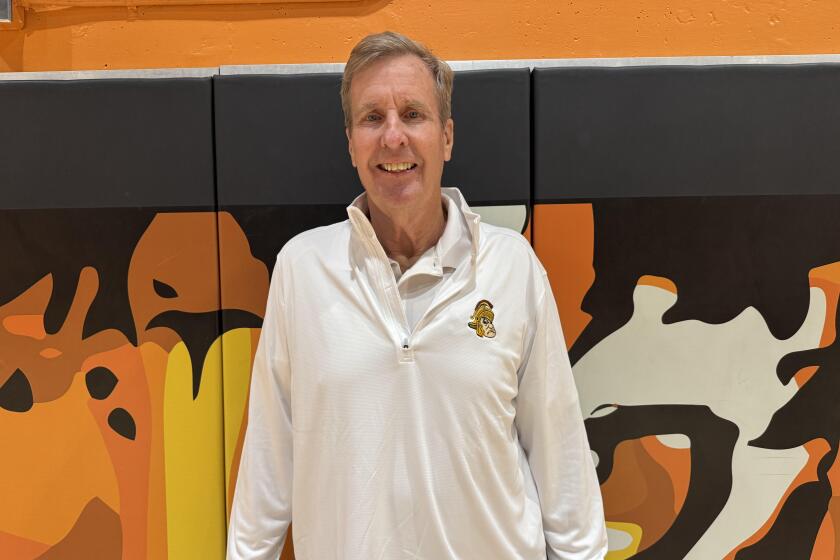 Tom Hofman begins his 39th season as varsity basketball coach at La Canada and has won 31 Rio Hondo League titles.