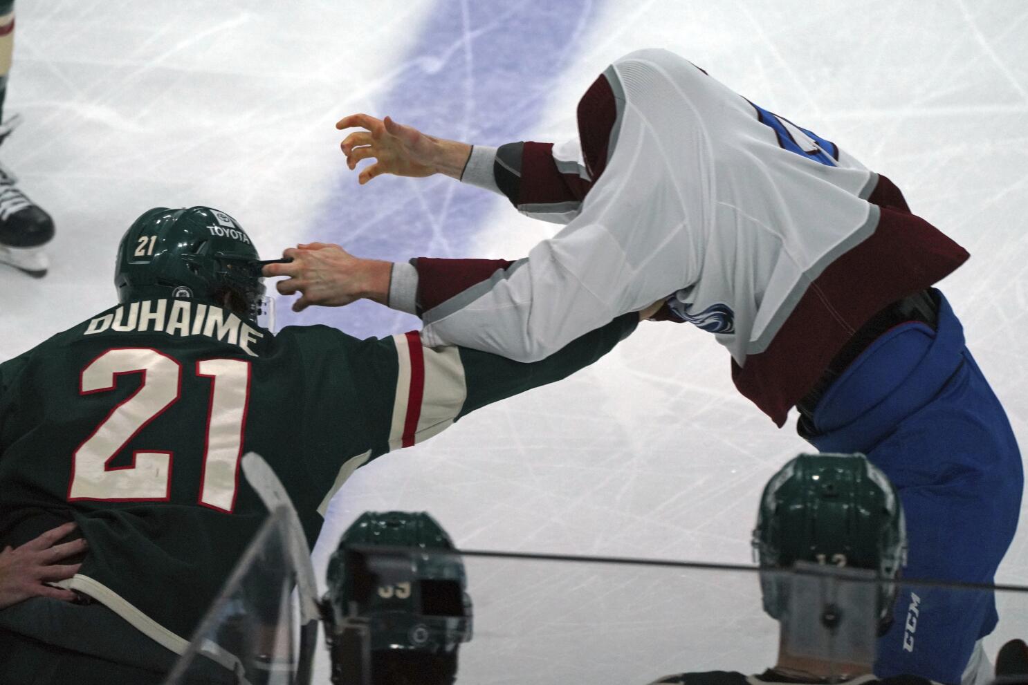 NHL fines Avalanche's Logan O'Connor, Kurtis MacDermid