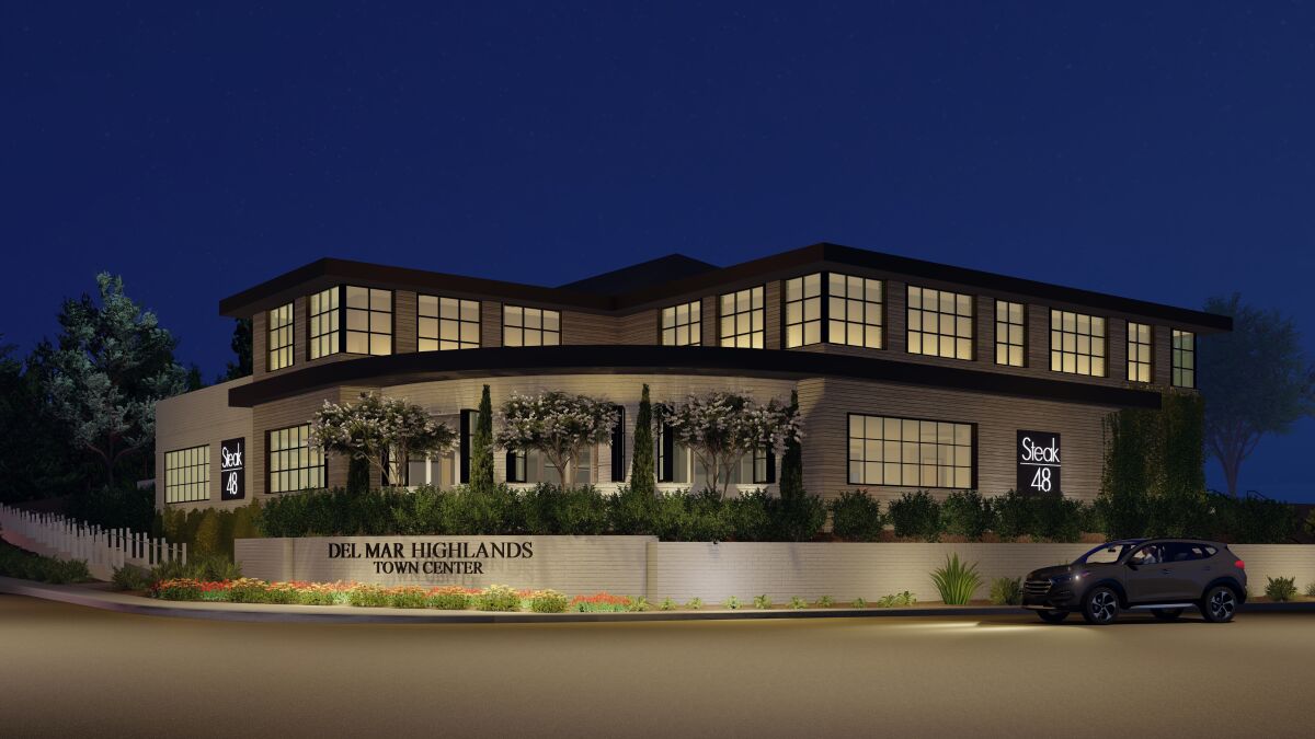 Presentamos el nuevo Steak 48 en el centro de Del Mar Highlands.