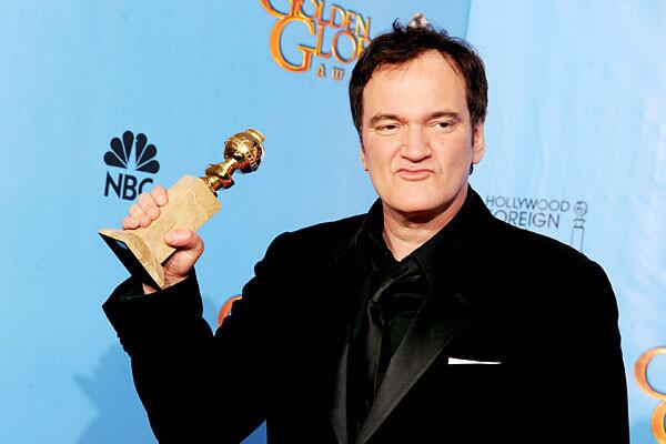 Quentin Tarantino, winner for best screenplay ('Django Unchained')
