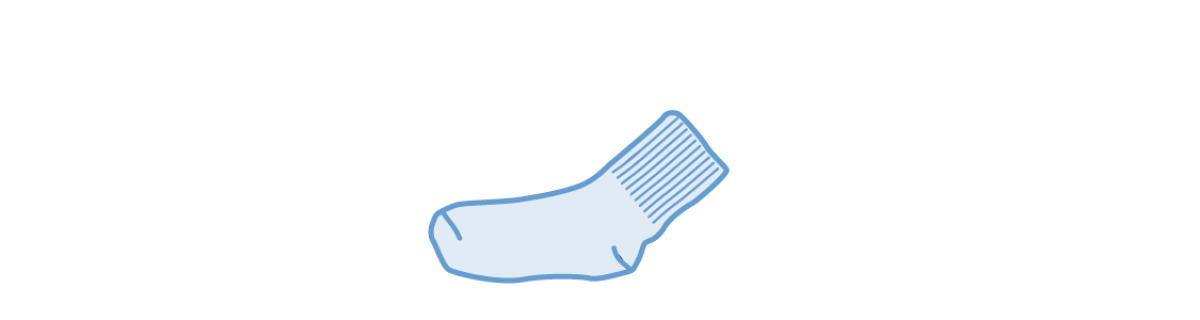 Icon image of a dirty sock