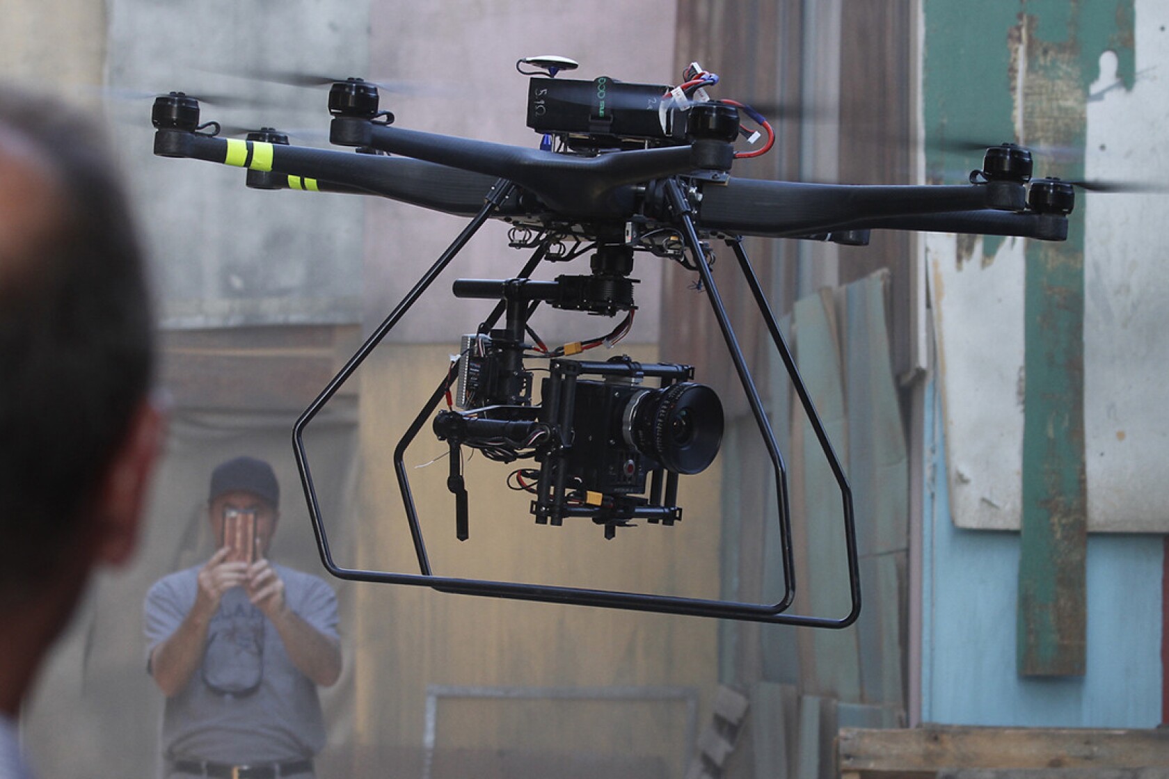 drone camera for film shooting