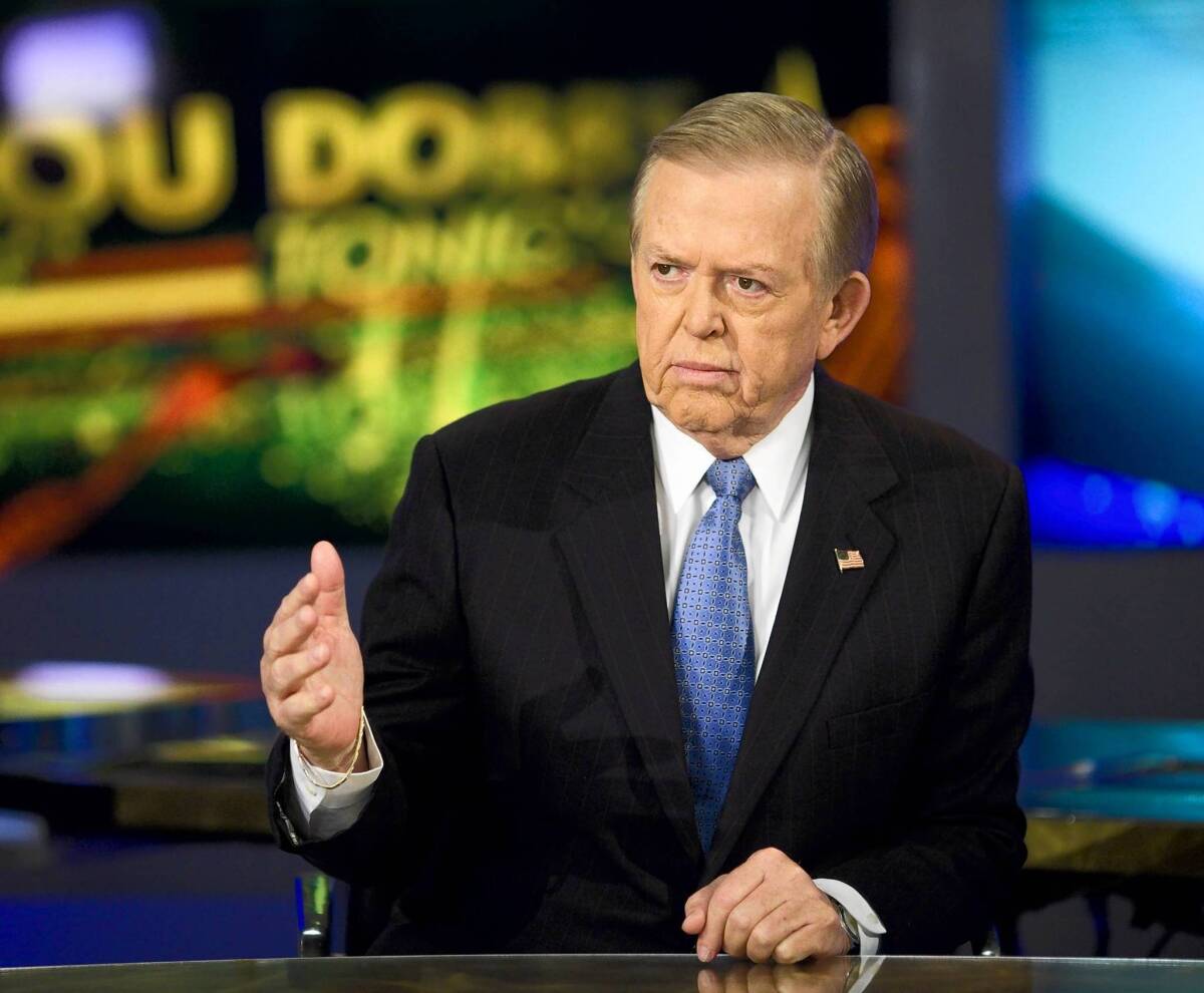 Fox News Cancels Longtime Host Lou Dobbs Show Los Angeles Times 6669