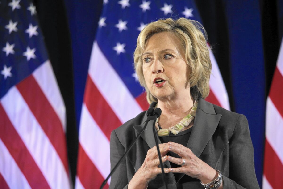 Hillary Rodham Clinton has taken a more personal approach than in her 2008 campaign. During an economic speech on July 24 in New York, she recalled “watching my father sweat over the printing table in his small fabric shop in Chicago.”