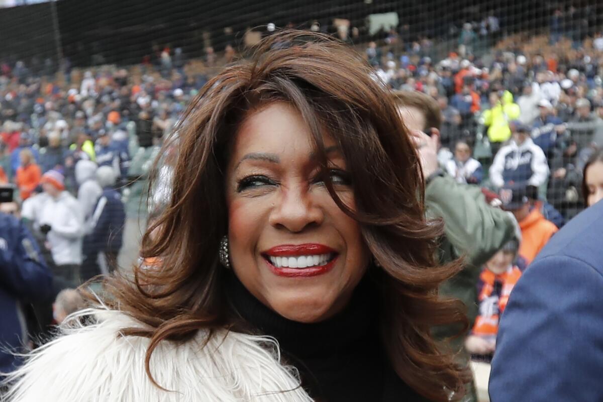 Mary Wilson smiles in 2019.