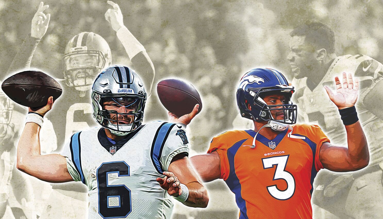 Russell Wilson Aims For Tom Brady Matt Stafford Super Bowl Model Los Angeles Times Russell Wilson Aims For Tom Brady Matt Stafford Super Bowl Model Los Angeles Times