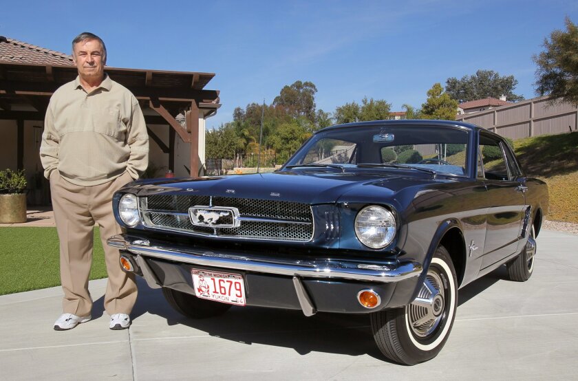 Historic Mustang To Mark 50th Birthday The San Diego Union Tribune
