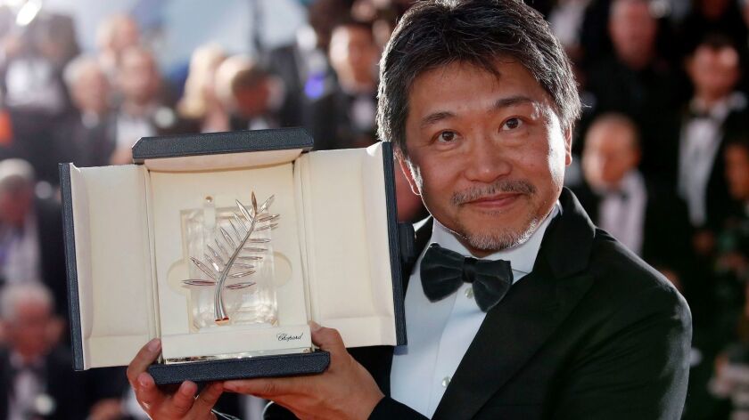 Hirokazu Kore-eda won the Palme d'Or for his film "Shoplifters" at the 2018 Cannes Film Festival.