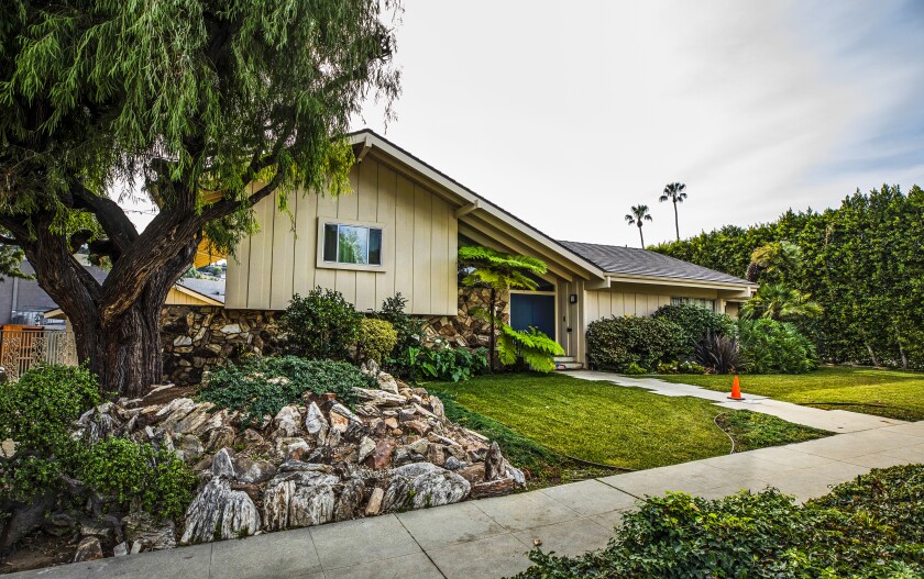 The Brady Bunch house in Studio City